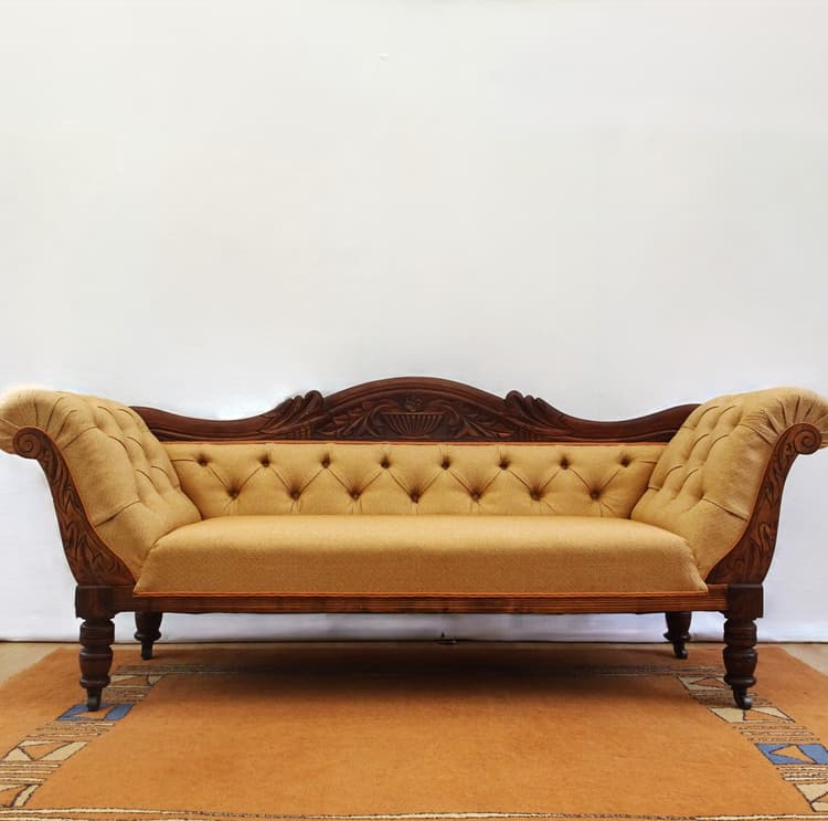 The Double Ended Chaise/Scroll End Sofa